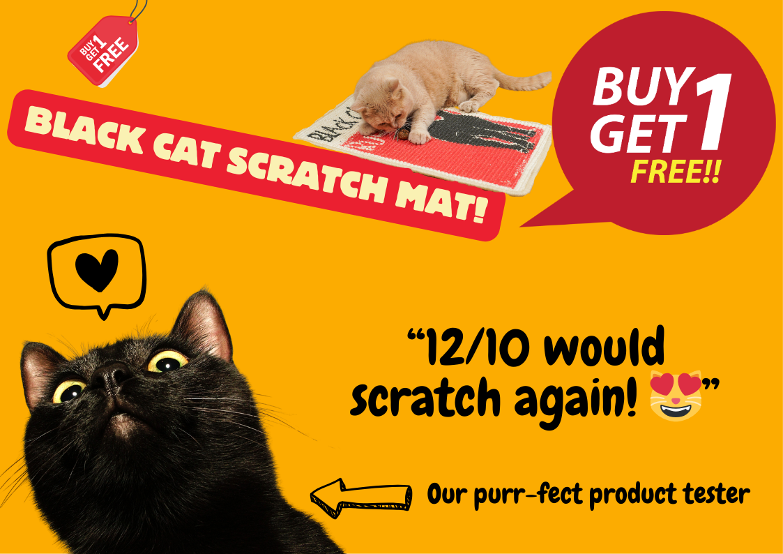 Buy 1 Get 1 Free - Scratch Mat