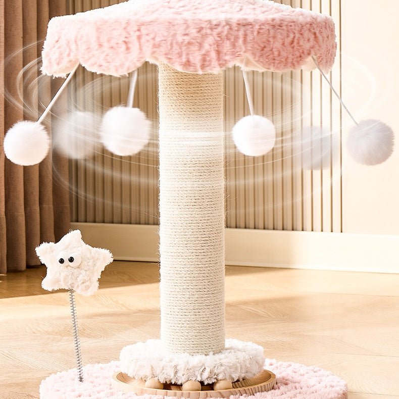Cute Small Cat Tree | Pink Carousel