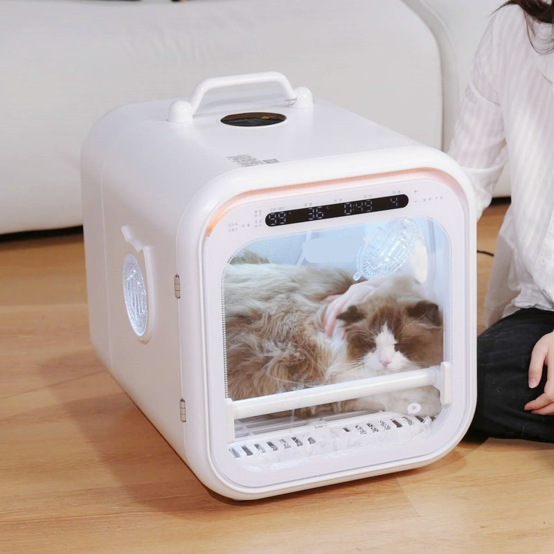 Salon-Quality Pet Dryer Box with 7-Speed and Air Purification System