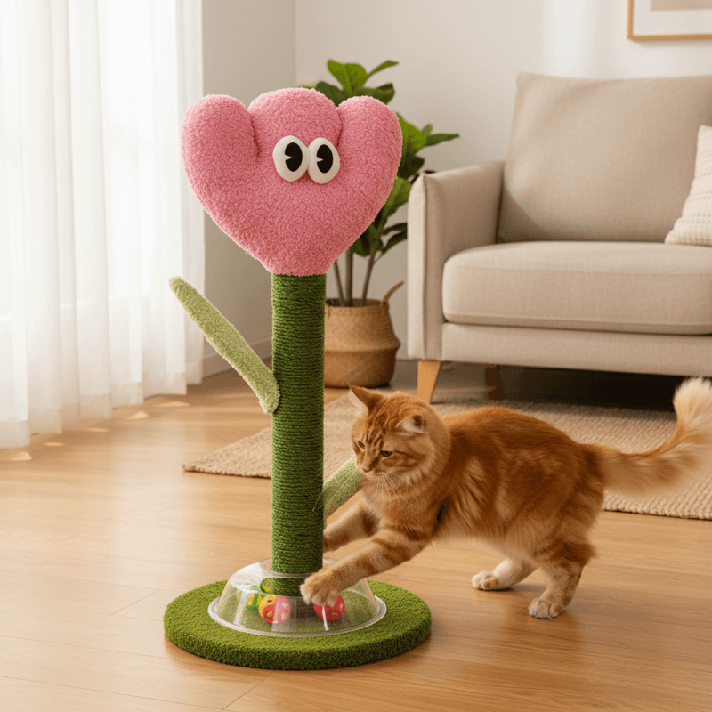 Unique Cat Scratching Posts | Funny Flowers